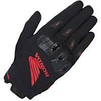 Alpinestars Honda SP X 3 Gloves - Black / Bright Red