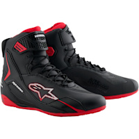 Alpinestars Honda Faster-4 Shoes - Black / Red