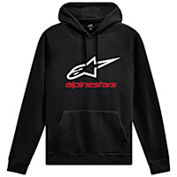 Alpinestars Always V3 Hoodie - Black / White / Red