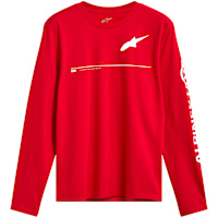 Alpinestars Committed Long Sleeve CSF T-Shirt - Red