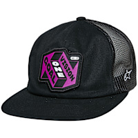 Alpinestars That Way Trucker Hat Cap - Black / Black