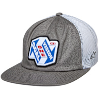 Alpinestars That Way Trucker Hat Cap - Grey / White
