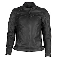 DXR Angele Lady Leather Jacket - Black
