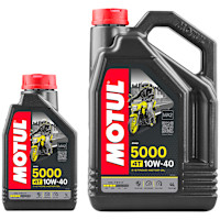 Motul - 5000 10W-40 4T - 4L Plus 1L