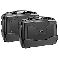 Kappa Garda KGR33NN Black Line Monokey Pannier Set - 66L Total Capacity