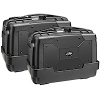 Kappa Garda KGR46NN Black Line Monokey Pannier Set - 92L Total Capacity