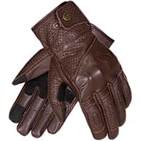 Merlin Legacy D3O Leather Gloves - Dark Brown