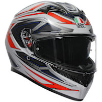 AGV K3 - Space White / Red Fluo