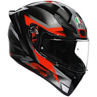 AGV K1 S - Fastlap Black / Grey / Red