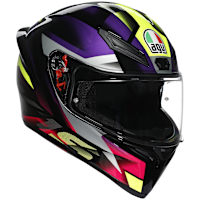AGV K1 S - Fastlap Black / Purple / Pink