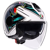AGV Eteres - Gherpard White / Black / Green