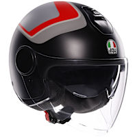 AGV Eteres - Scaglieri Matt Grey / Red