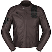 Spidi Roar Leather Jacket - Wine / Black