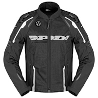 Spidi Race Warrior 2 Net Textile Jacket - Black / White