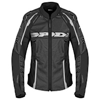 Spidi Ladies Race Warrior 2 Net Textile Jacket - Black / White
