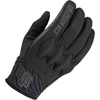 Icon Anthem 3 CE Textile Gloves - Black