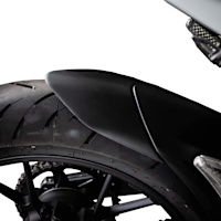 Pyramid Hugger Extension Matt Black - Honda CB300 R / CB125 R (18>)