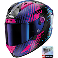 Shark Aeron - Edgy Carbon / Blue / Purple