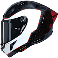 Nolan X-804 RS Ultra Carbon Asso Di Picche - Carbon / White / Red