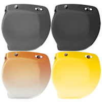 Bell 3 Snap Bubble Race Visor - Not Road Legal