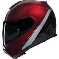 Nolan N100-6 Verniciatura Speciale - Red / Black / Silver