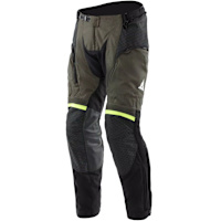 Dainese Super Adventure Absoluteshell Textile Trousers - Black / Tarmac / Fluo Yellow