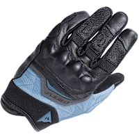 Dainese Ladies Ermex Gloves - Black / Mirage Blue