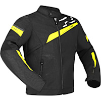 Richa Gotham 3 Waterproof Textile Jacket - Black / Fluo Yellow