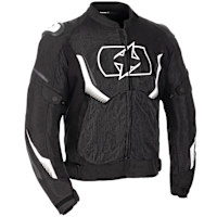 Oxford Omega 1.0 Air Textile Jacket - Black / White