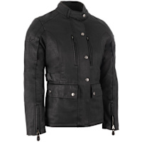 Oxford Ladies Sterling Dry2Dry&trade; Waterproof Wax Cotton Jacket - Black