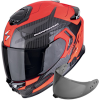 Scorpion Exo-GT SP Air - Flex Gloss Black / Neon Red