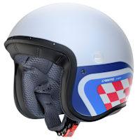 Caberg Freeride X - Daytona Matt White / Blue / Red 