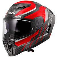 LS2 Dragon - Trax Red