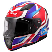 LS2 Rapid II - Flitz White / Blue / Red