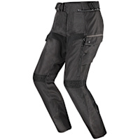 LS2 Travel Textile Trousers - Black / Dark Grey 