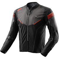 Rebelhorn Hiflow V Textile Jacket - Black / Grey / Red