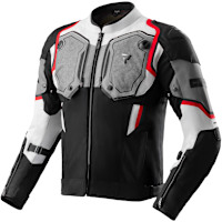 Rebelhorn Borg II Textile Jacket - Black / Grey / Red