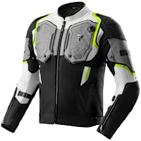 Rebelhorn Borg II Textile Jacket - Black / Grey / Fluo Yellow