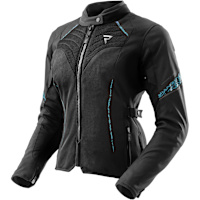 Rebelhorn Ladies Jax Textile Jacket - Black / Mint