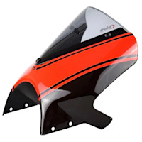 Pyramid Fly Screen Candy Diamond Brown - Kawasaki Z 900 RS (22) / Z 650 RS (22>)