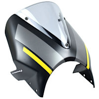 Pyramid Fly Screen Matt Storm Grey scheme - Triumph Speed Twin 1200 (19>)