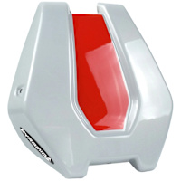 Pyramid Fly Screen Hockenheim Silver Metallic / Racing Red - BMW F900 R (20>)