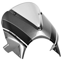 Pyramid Fly Screen Silver Ice / Storm Grey - Triumph Speed Twin 1200 (19>)