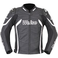Weise Tornado 2.0 Leather Jacket - Black / White