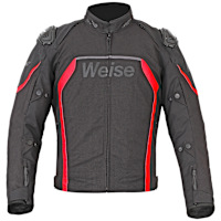 Weise Tornado 2.0 Textile Jacket - Black / Red
