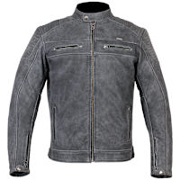 Weise Hobart Leather Jacket - Gunmetal Grey