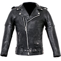 Duchinni Kids Patrol Leather Jacket - Black