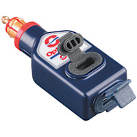 Tecmate Optimate 0119 Dual USB Charger - DIN Plug