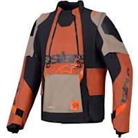 Alpinestars Halo Pro Drystar XF Laminated Textile Jacket - Walnut / Rust / Black