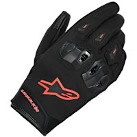 Alpinestars SP X Z Waterproof Gloves - Black / Fluo Red